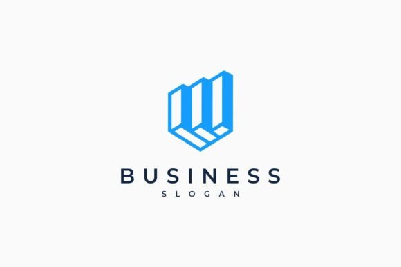 3D Financial Chart Logo: A Versatile Design for Business and Creativity