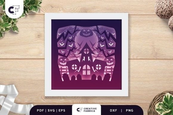 3D Shadow Box Halloween Haunted House: A Creative Tool for Halloween Decor and More