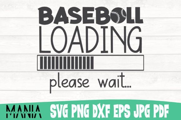 Baseball Loading Please Wait Svg