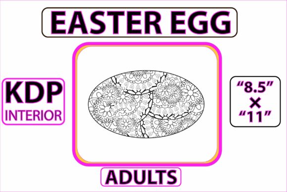 Easter Coloring Book for Adults - 14