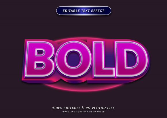 Luxury Bold - 3D Editable Text Effect