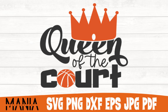 Queen of the Court Svg Cut File Design: A Versatile Tool for Creative Expression